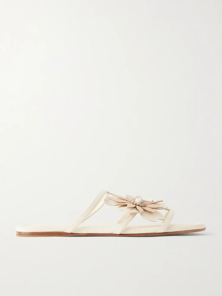 Belara embellished leather sandals