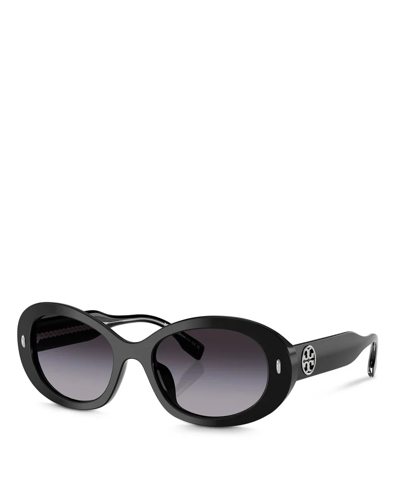 TY7214U Miller Oval Sunglasses, 53mm