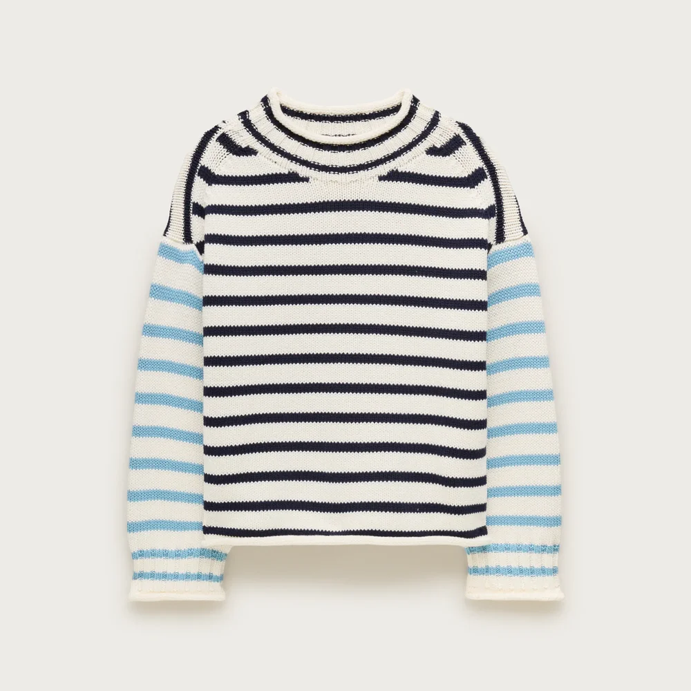 2025 Rollneck™ sweater in stripe