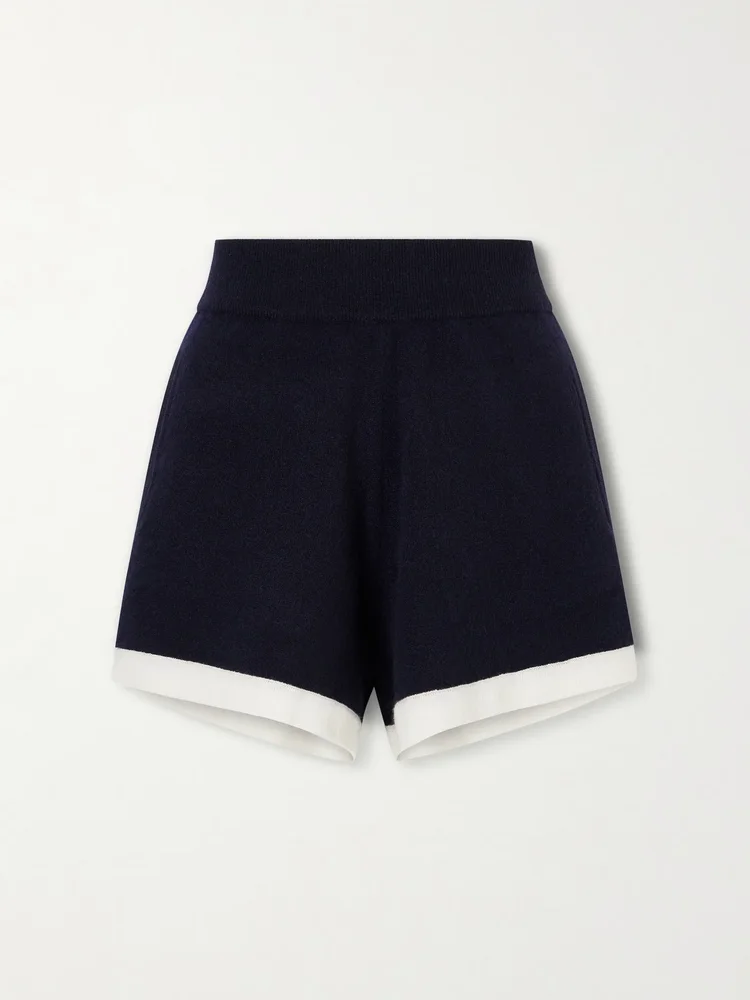 Cashmere shorts