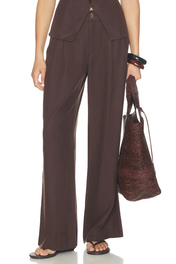 Trestles Twill Wide Leg Pant