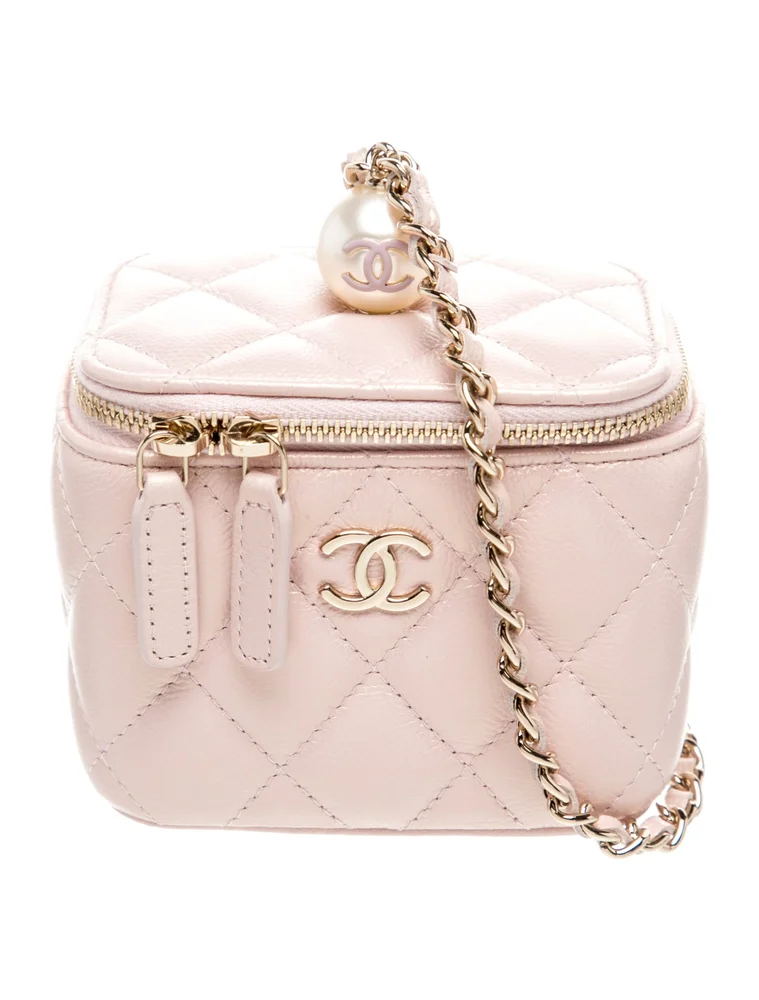 Mini Pearl On Top Vanity Case
