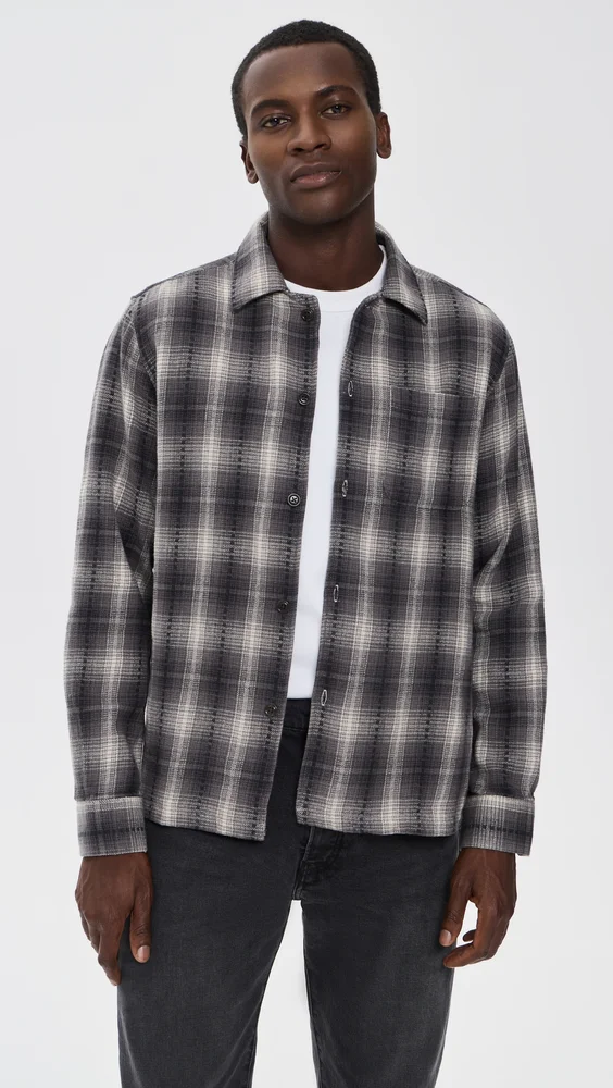 Kali Check Busey Button Down Shirt