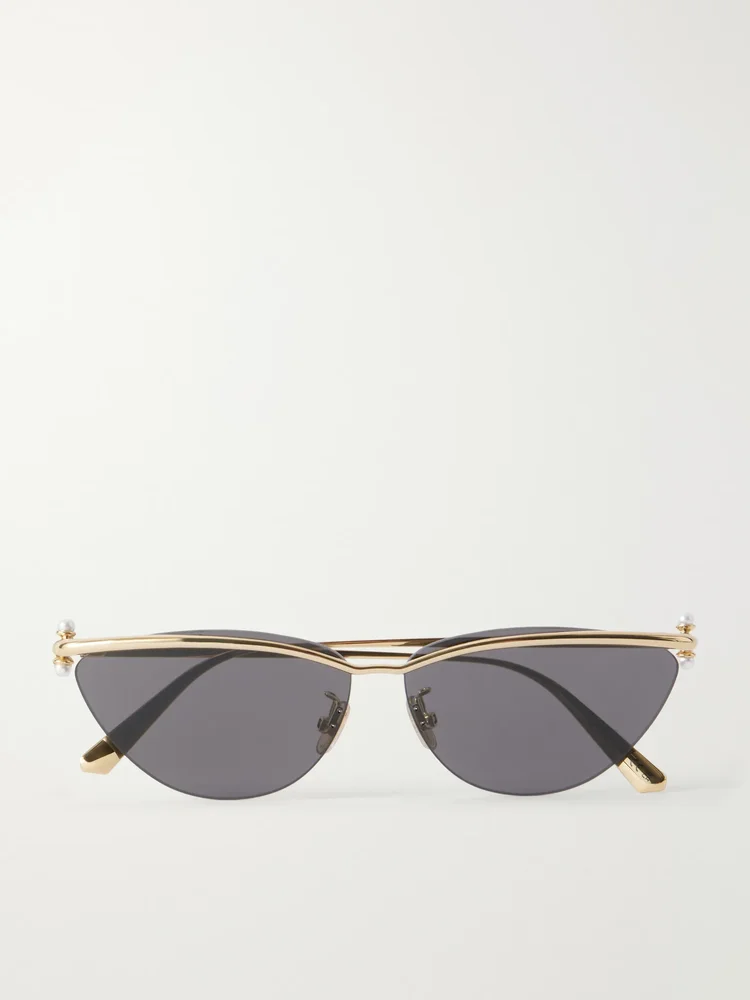DiorTribales B2U cat-eye gold-tone sunglasses