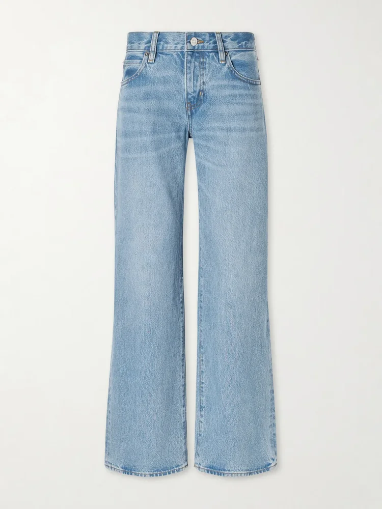 the saturday low rise straight leg jeans