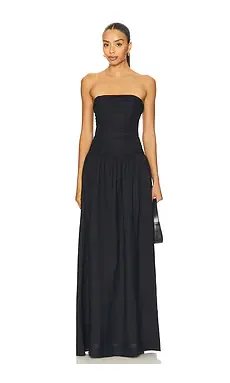 Lush Maxi Dress in Navy