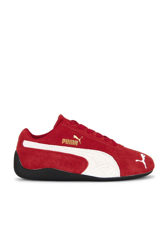 Speedcat OG Sneaker in For All Time Red Puma White