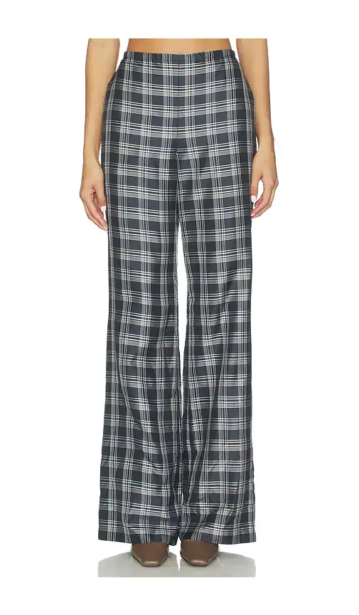 Fluid Plaid Pant Theory