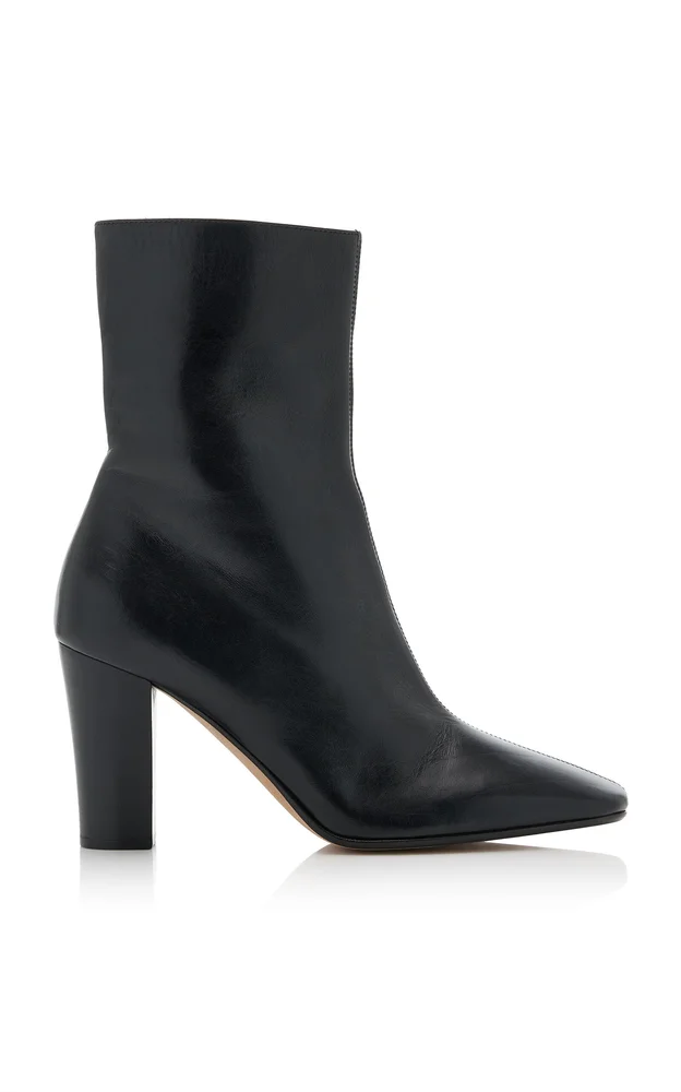 Cindy Leather Ankle Boots