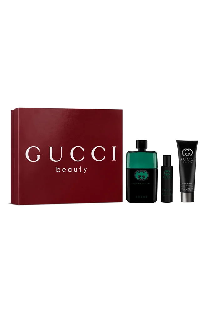 Guilty pour Homme Essence Eau de Toilette 3-Piece Gift Set