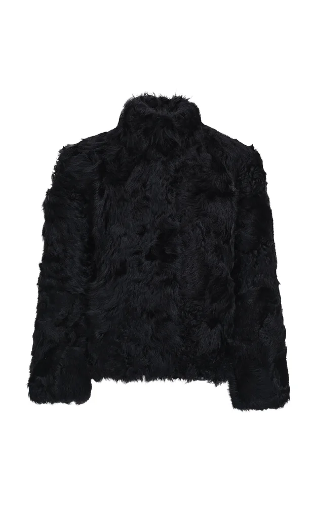 Lyn Shearling Wool Jacket
