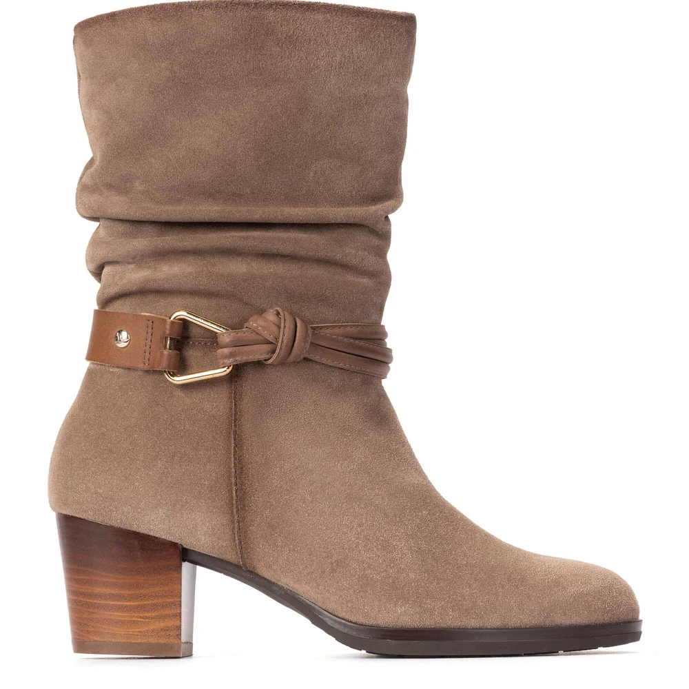 Zamora Suede Mid-Calf Boots