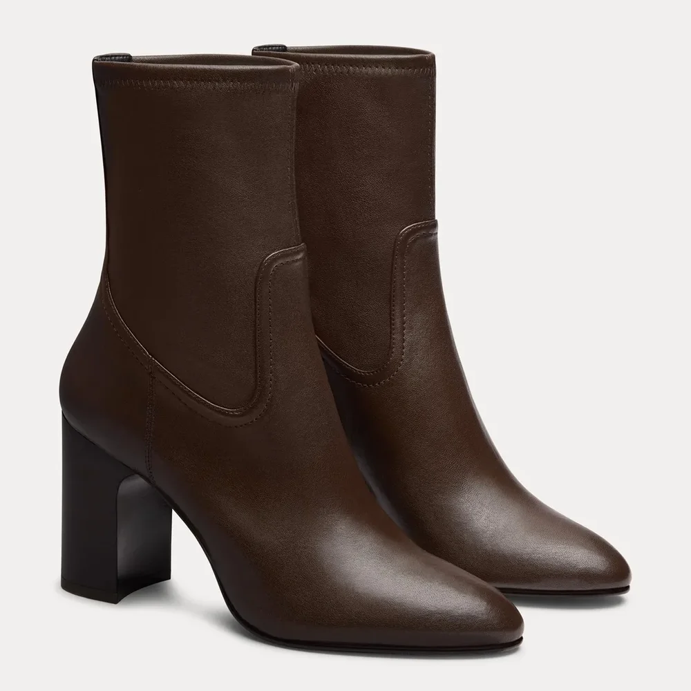 Mulberry Stretch Bootie