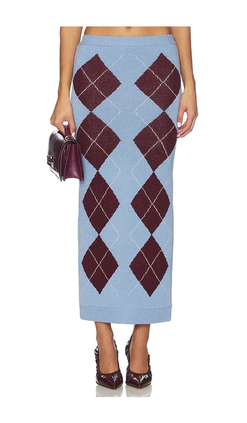 Organza Pencil Skirt