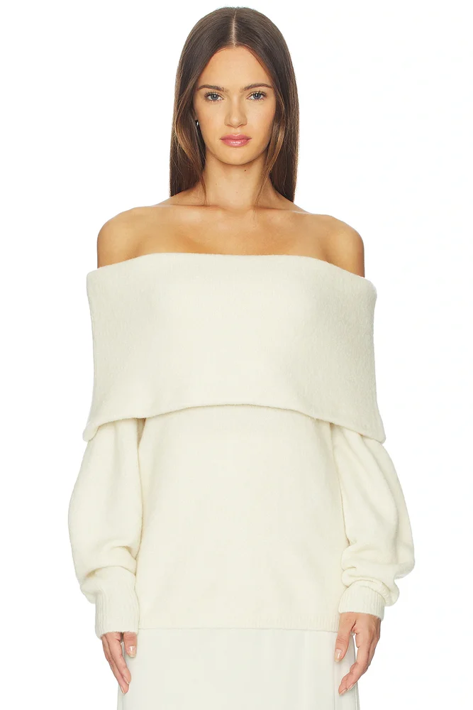 Saffiyya Off The Shoulder Sweater