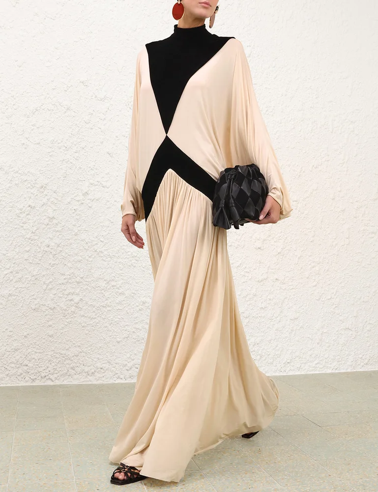 Valiant Deco Batwing Dress