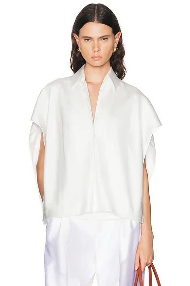 Silk Twill Blouse