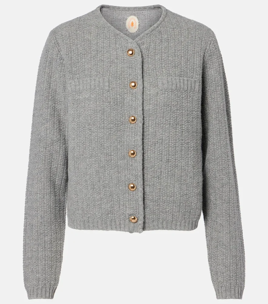 Wool and cashmere cardigan