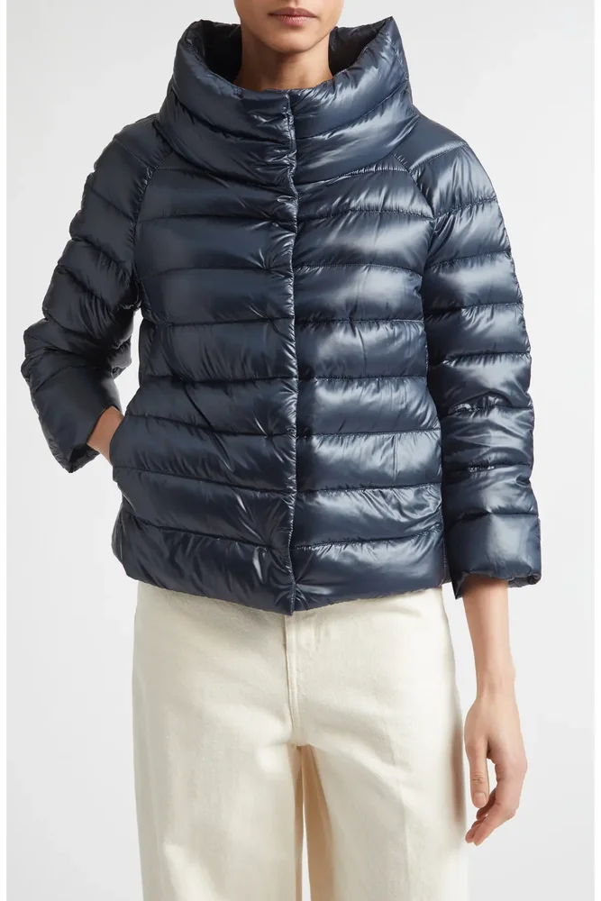 Sofia Iconic Down Crop Puffer Jacket