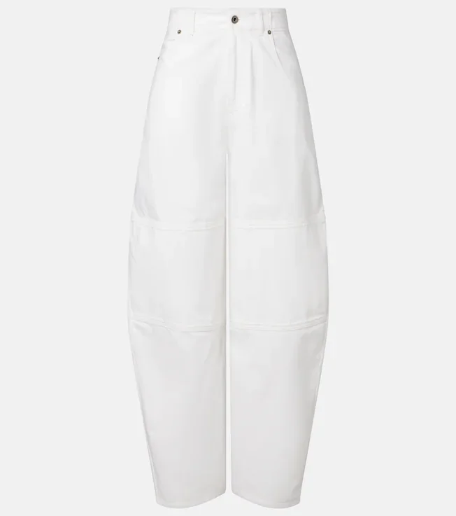 Barrel-leg jeans