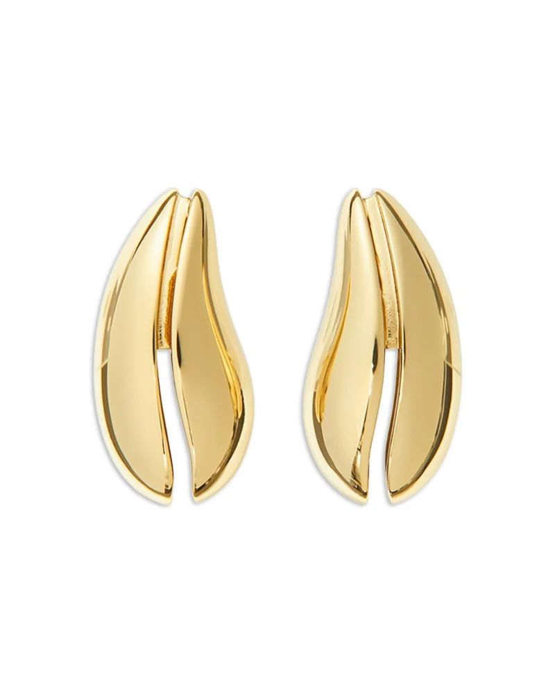 Mini Wave Drop Earrings