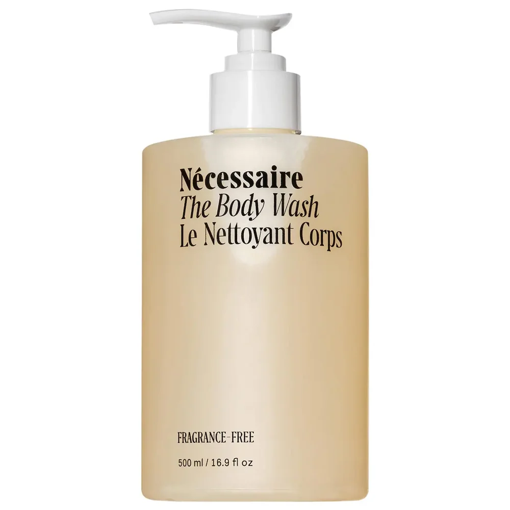 The Body Wash Fragrance-Free – Barrier Cleanse With Niacinamide, 5 Essential Ceramides + Hyaluronic Acid With Pump