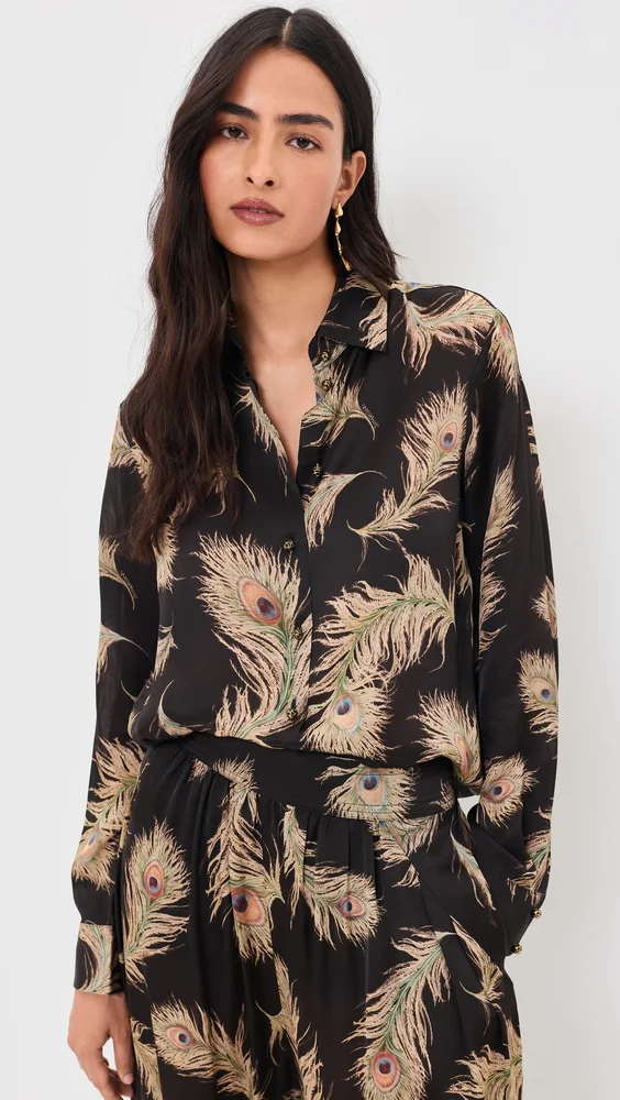 Valiant Silk Button Down Shirt