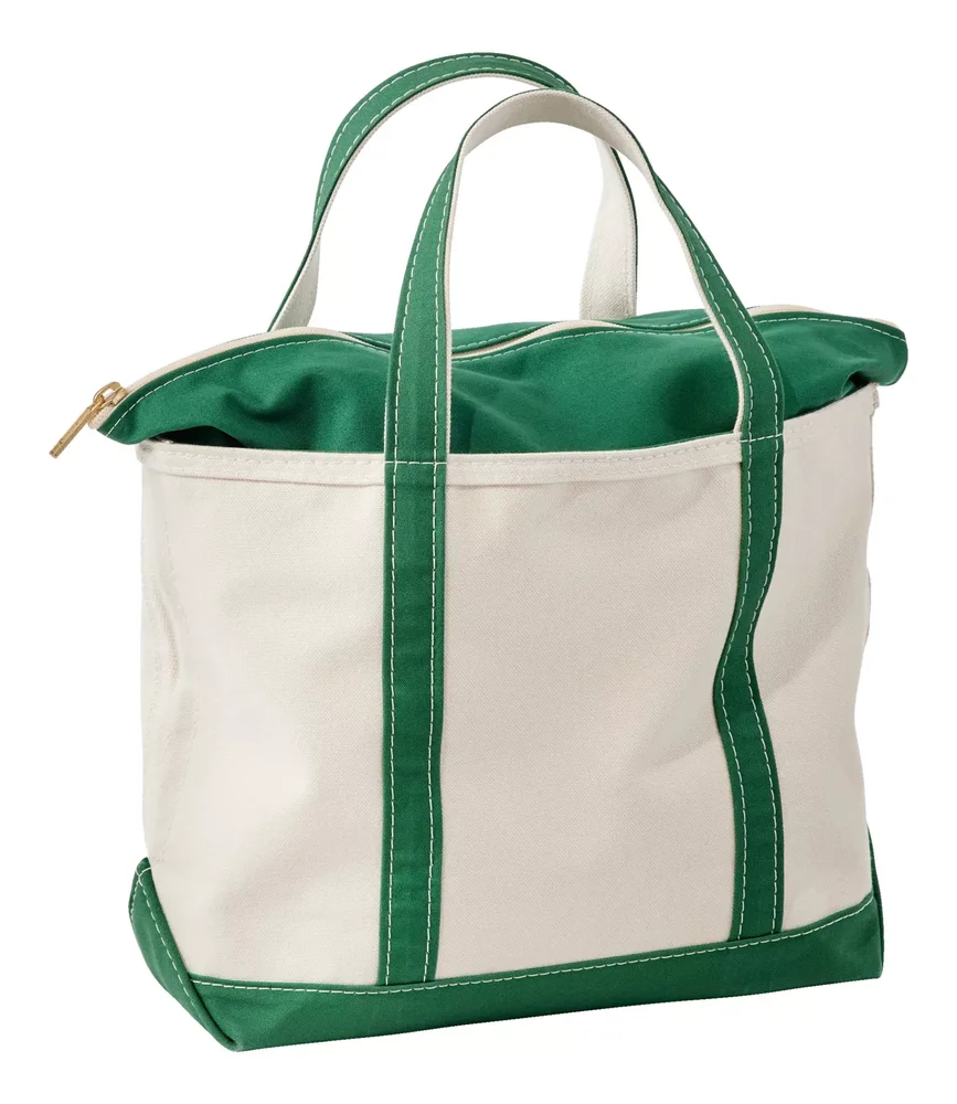Boat and Tote, Zip-Top, Medium, Dark Green
