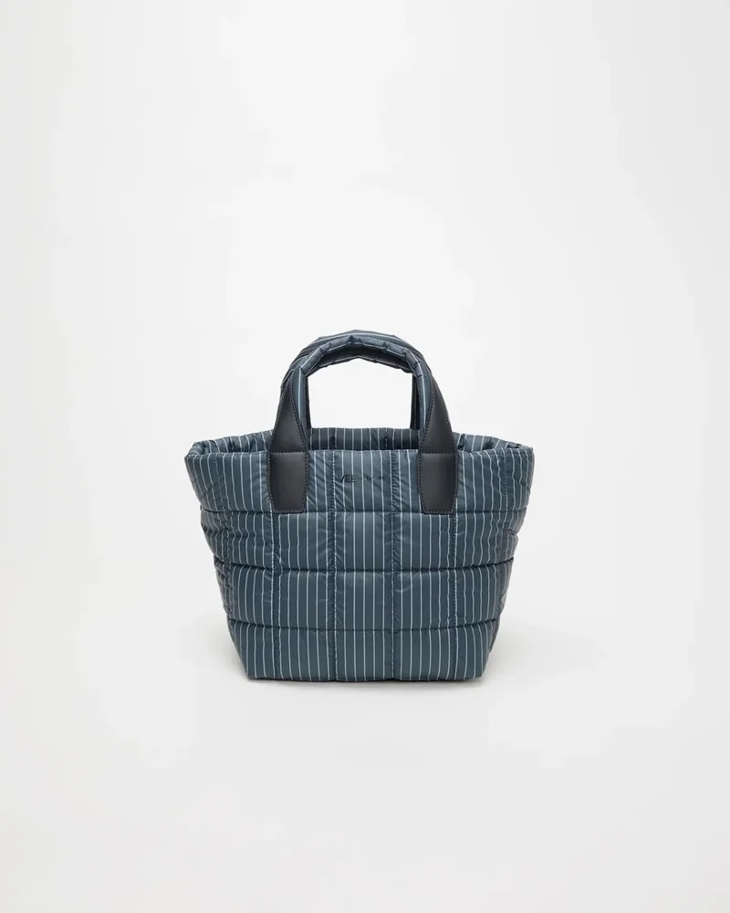 Porter Tote Small Pinstripe