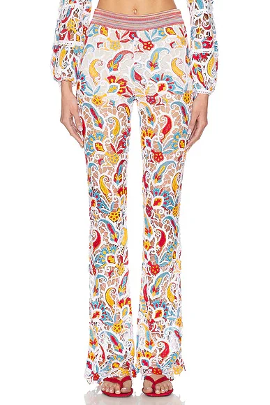 Knit Flare Pants