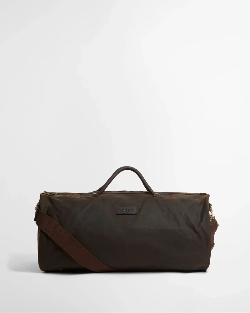 Waxed Holdall