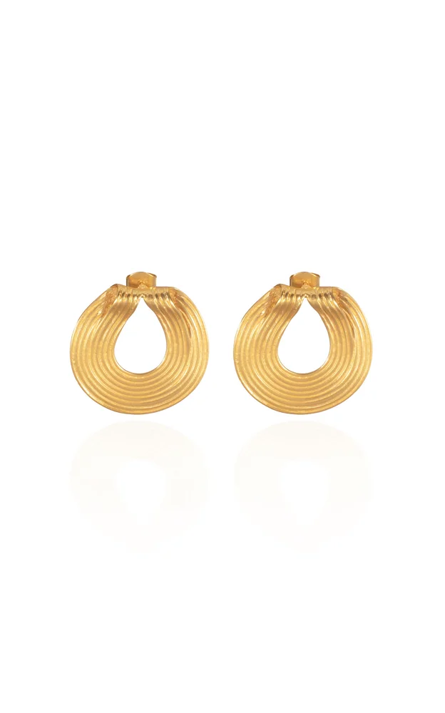 Bastidas Gold-Plated Earrings