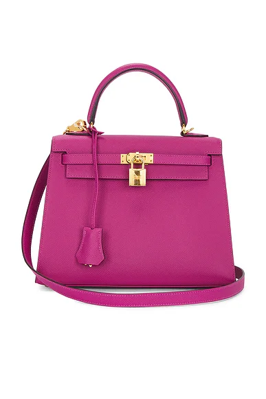 Hermes Epsom Kelly Sellier 25 Handbag
