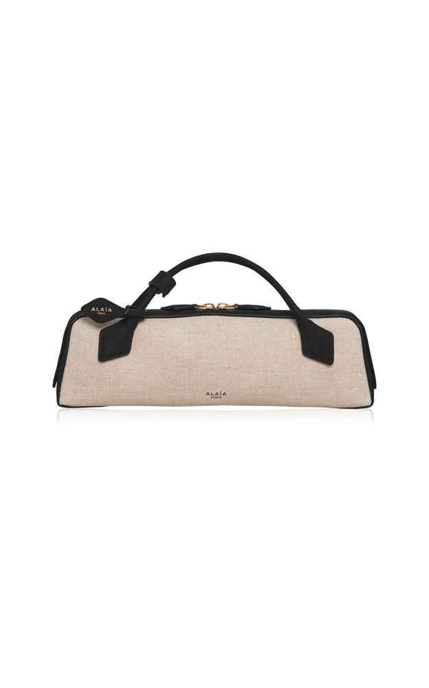Le Teckel Canvas Clutch
