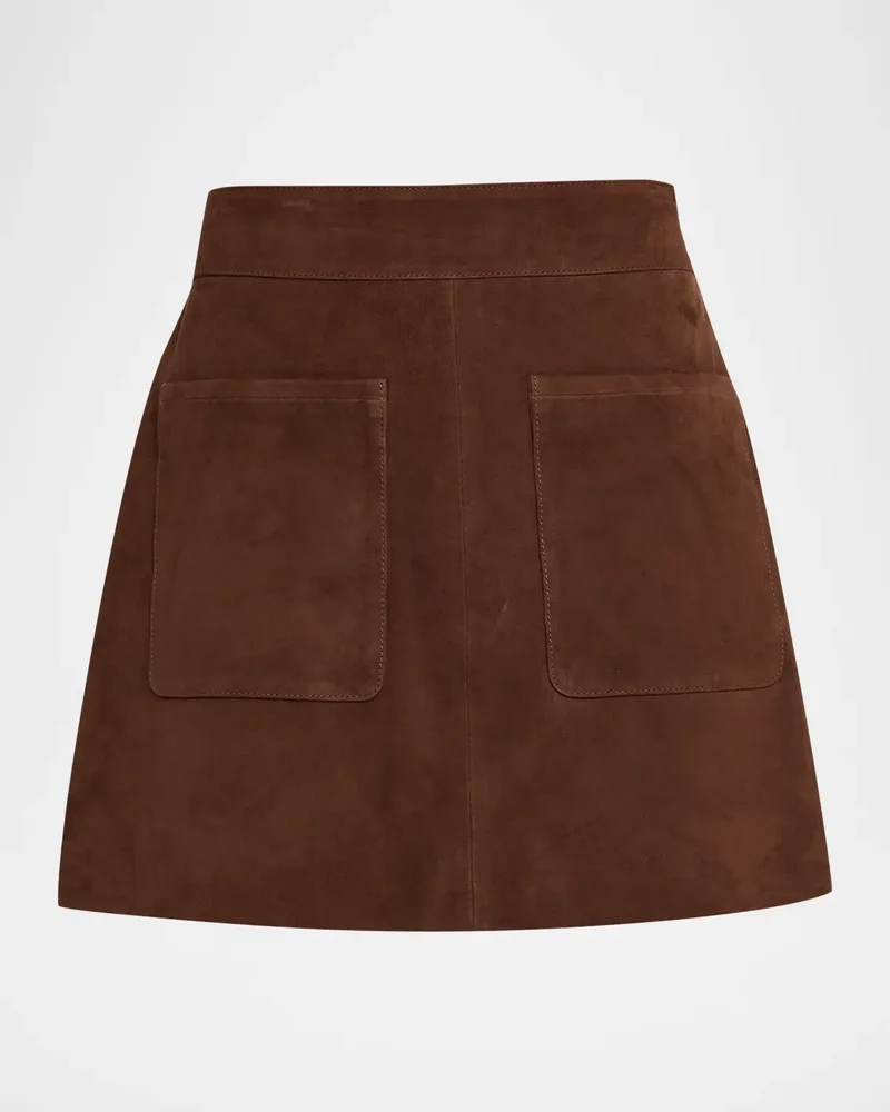 Fran Suede Mini Skirt