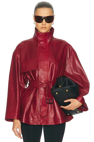 x Alexandra Leclerc The Alexandra Leather Trench