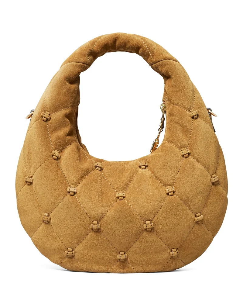 Bunny Knot Suede Crossbody