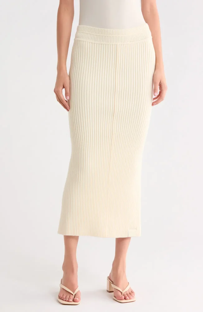 Ribbed Tube Skirt