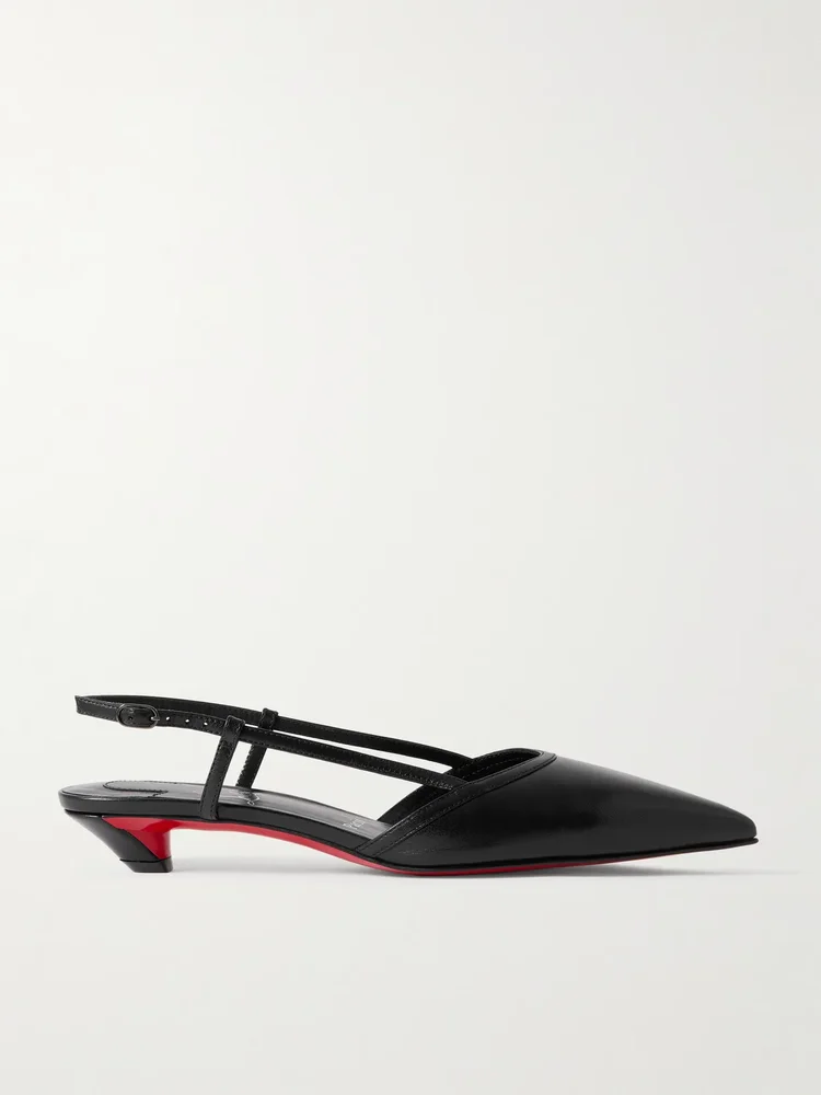 Miss Z Slingina 25 leather slingback pumps