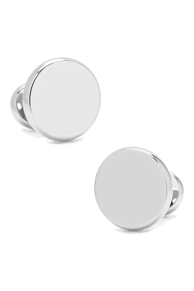 Round Cuff Links