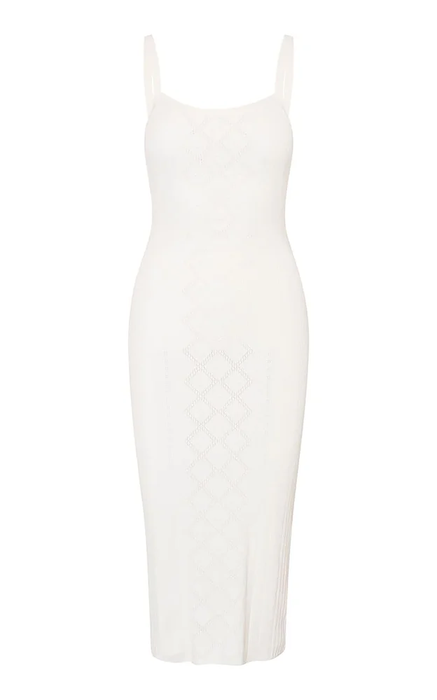Opalina Cotton Pointelle Dress