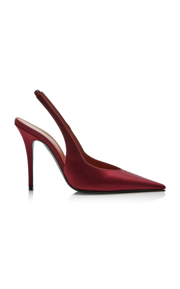 Anok Satin Slingback Pumps
