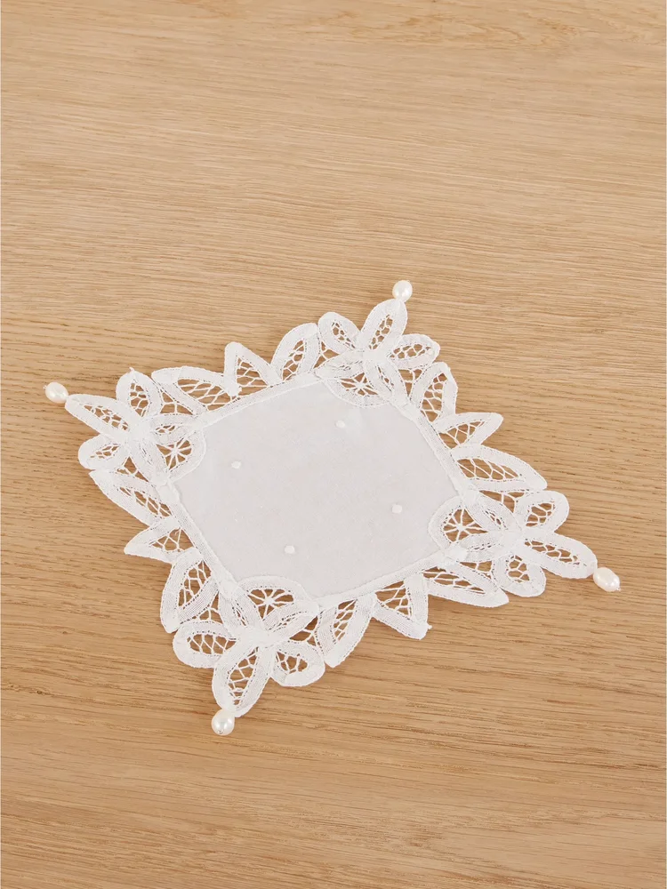 Cotton-lace doily