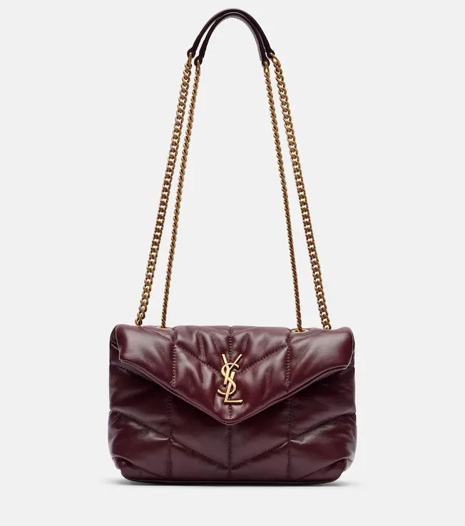 Toy Puffer leather shoulder bag
