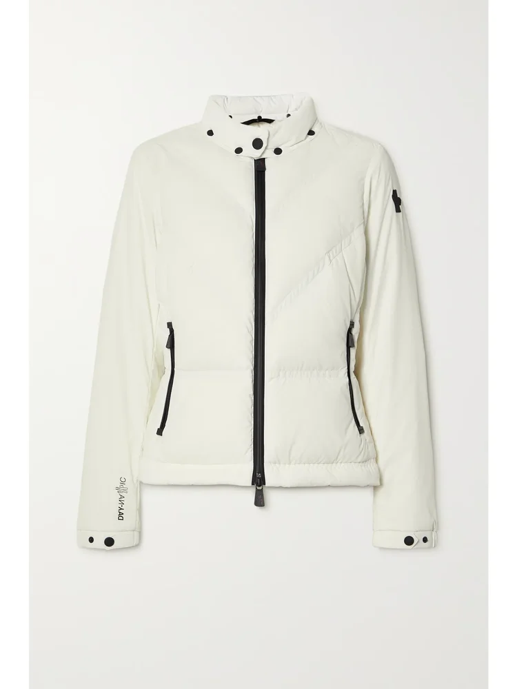Vailly hooded quilted shell down jacket