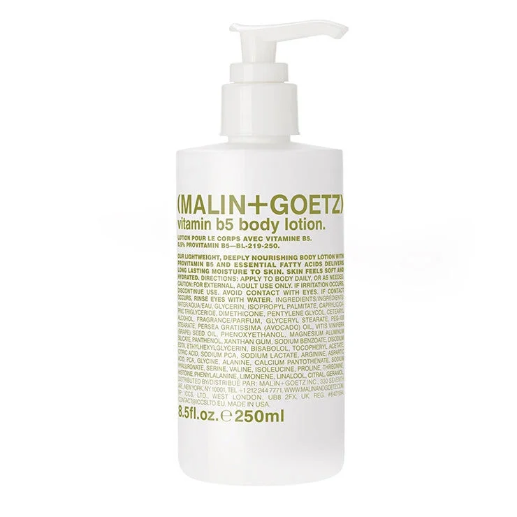 vitamin b5 body lotion.
