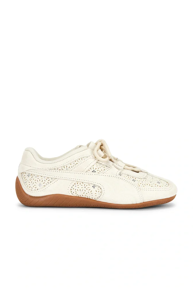 Speedcat Go Bejewelled Sneaker in Alpine Snow