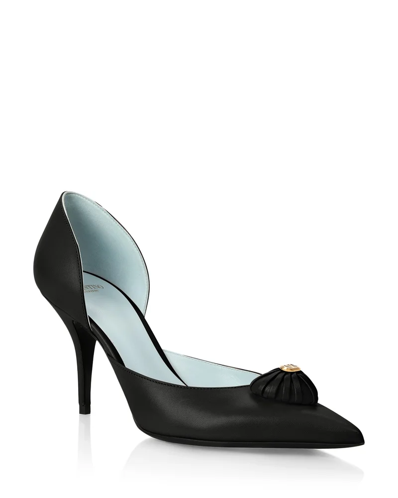 Coeur Royal Embellished d'Orsay Pumps