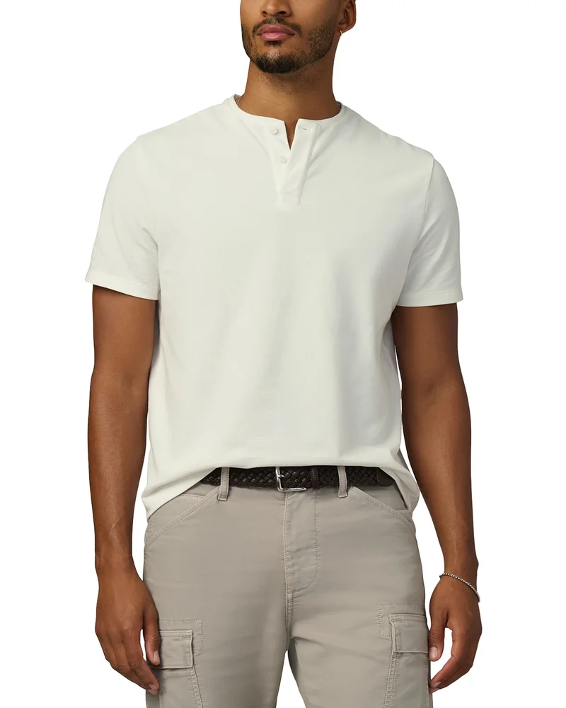 Modern Pique Henley Shirt