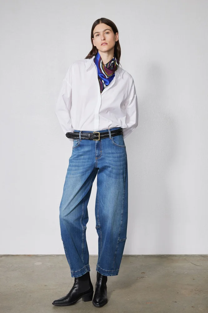 Ultimate Barrel Leg Jeans 2.0, Indigo